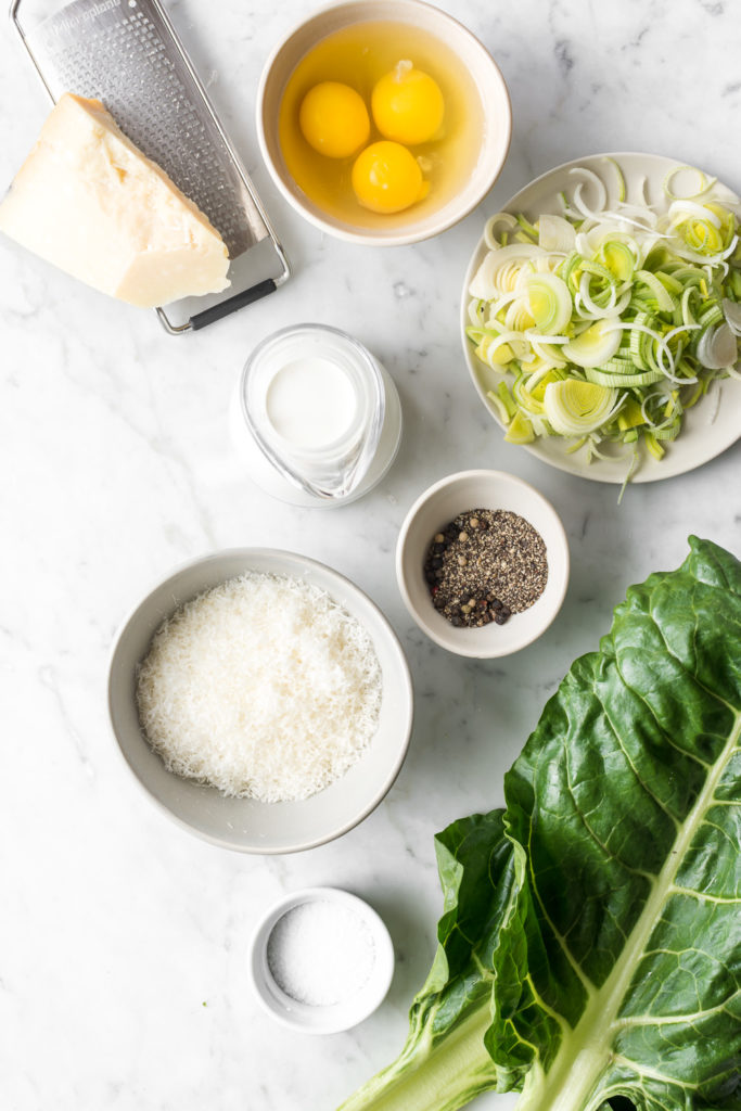 how to make a swiss chard tart