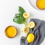 lemon basil tart