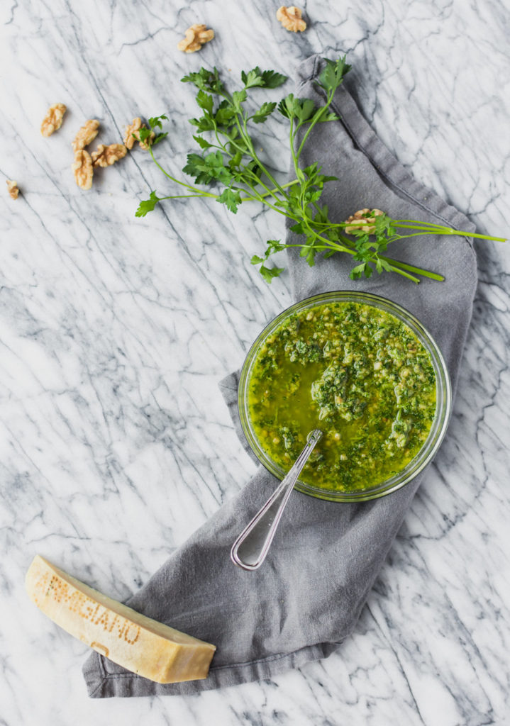 walnut parsley pesto recipe