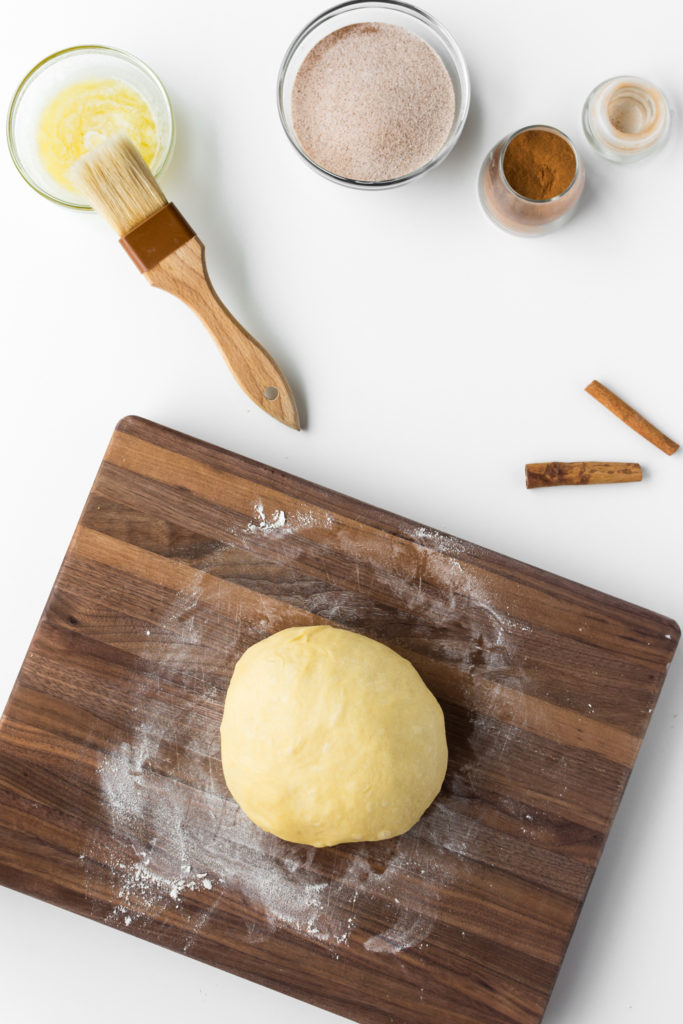 yeast dough for cinnamon bread