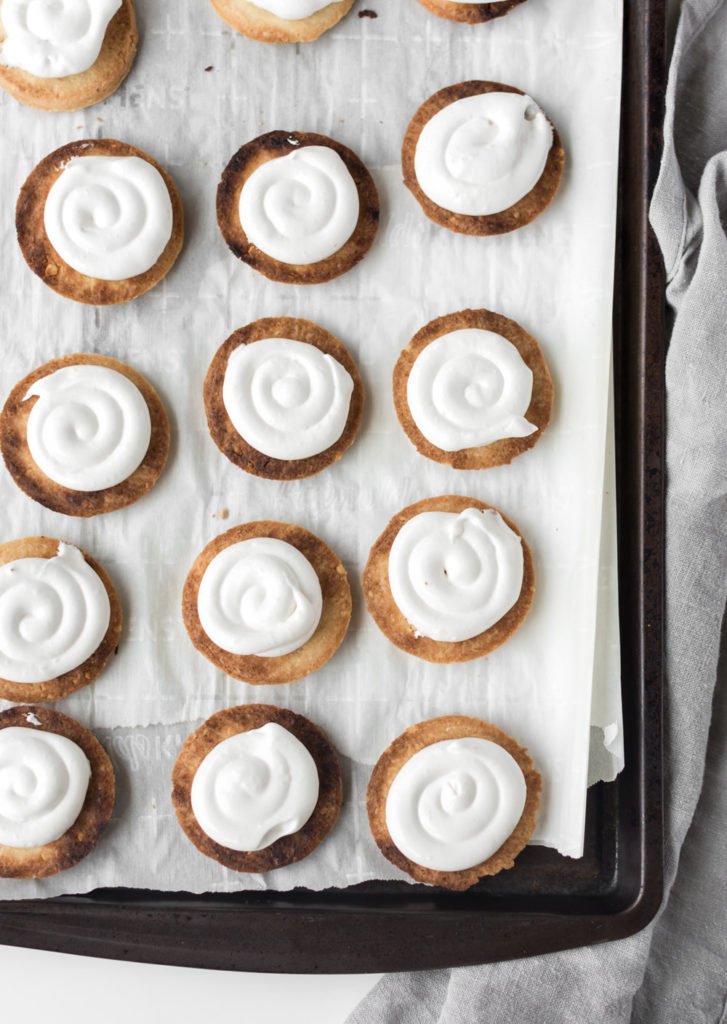 marshmallow and peanut butter cookies