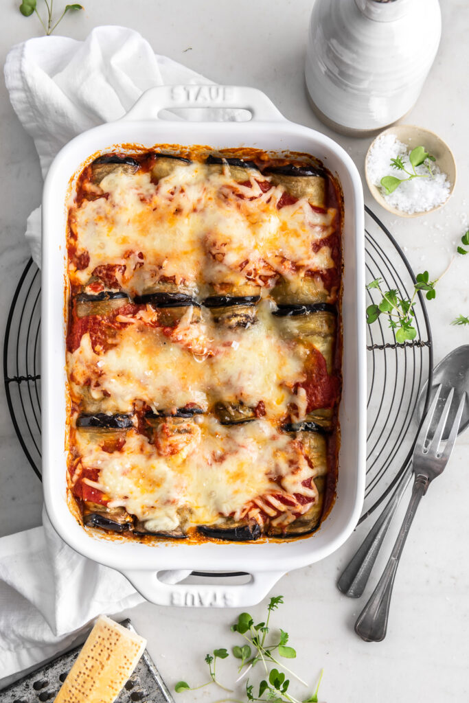 Eggplant Involtini With E