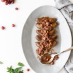 sweet italian sausage with grapes and balsamic vinegar