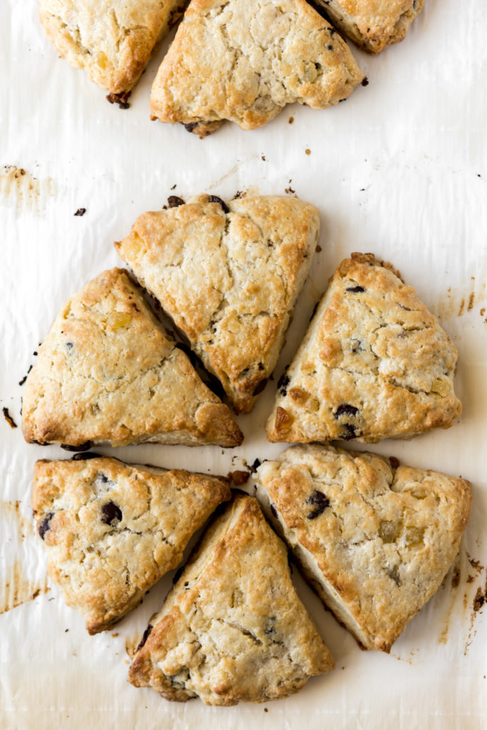 homemade ginger scone