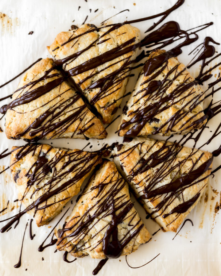 dark chocolate ginger scone recipe-- with spice seasonal food blog