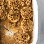 baked apples with oat streusel recipe-- with spice seasonal food blog