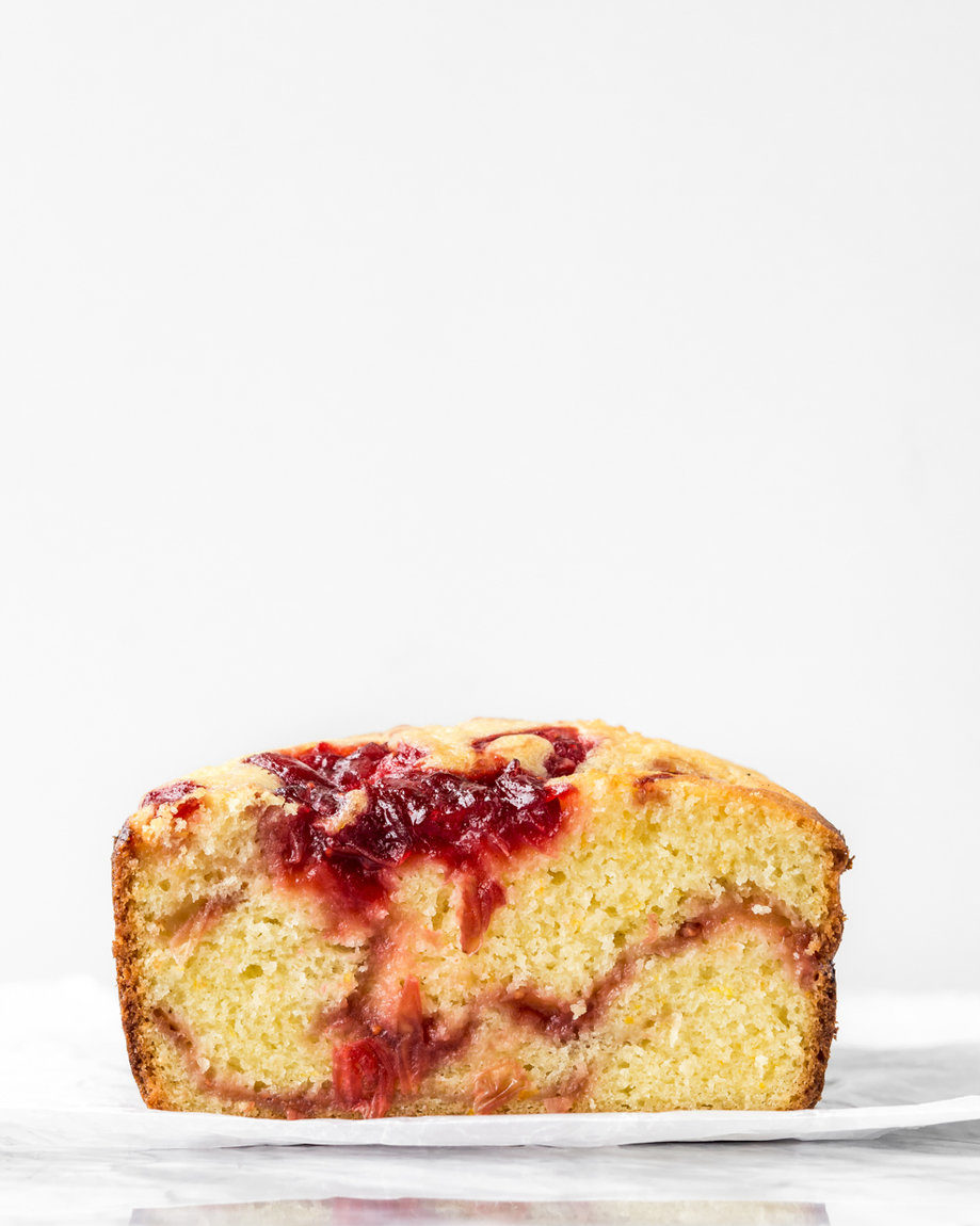Cranberry Swirl Bundt Cake