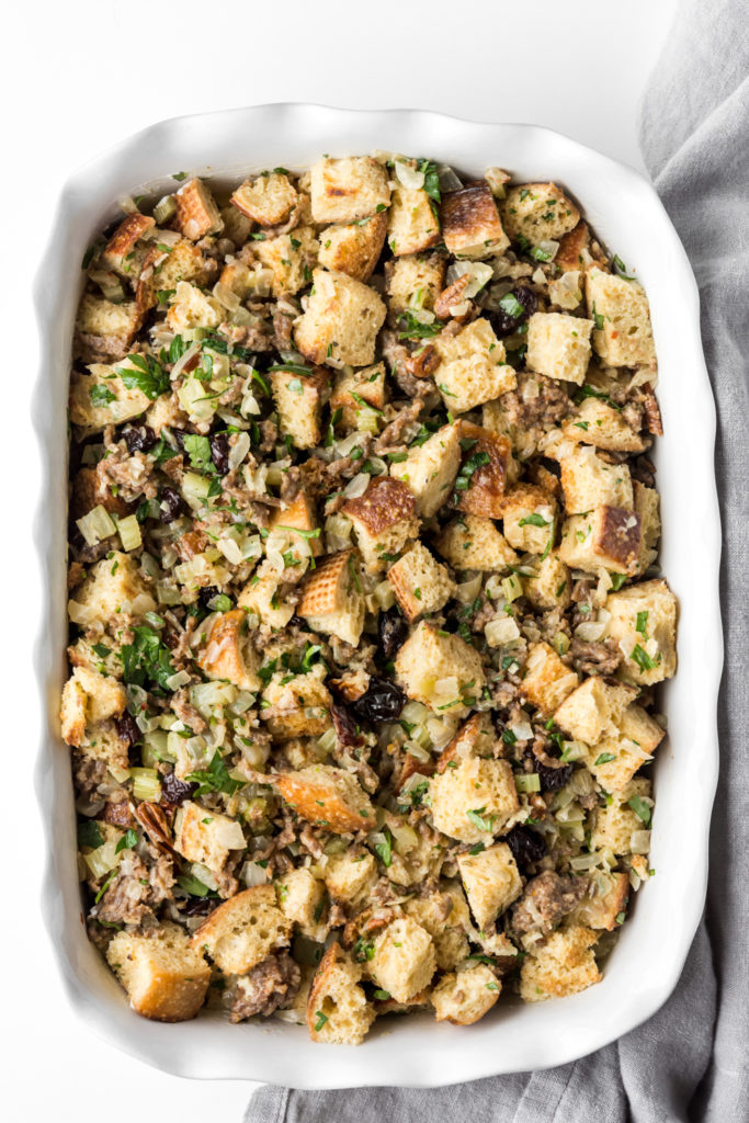 how to make sourdough stuffing