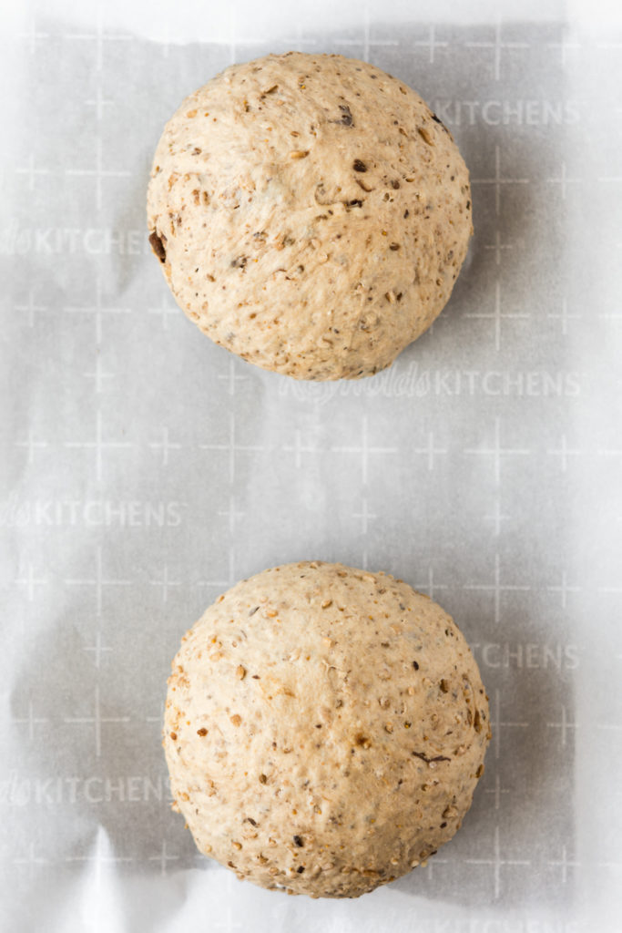 bulgar wheat yeast dough with dried fruit