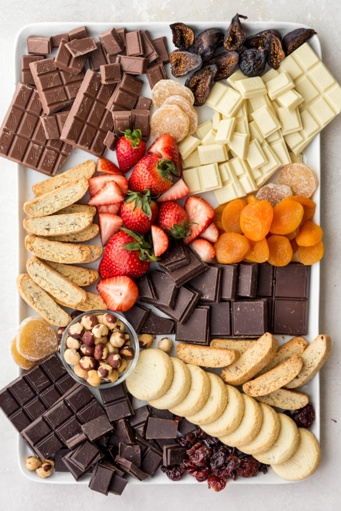 how to make a chocolate board-- withspice food blog