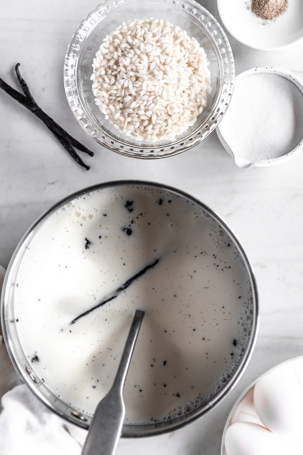 stovetop rice pudding with cardamom and vanilla With Spice