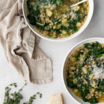 swiss chard and farro soup-- withspice seasonal food blog
