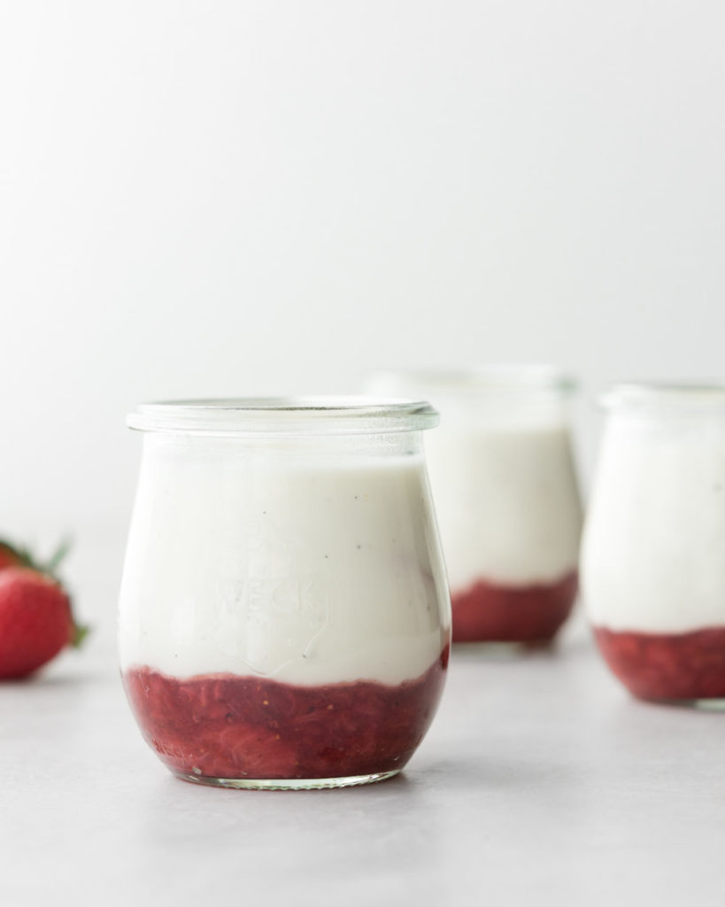 sour cream panna cotta with black pepper strawberry jam-- withspice seasonal food blog