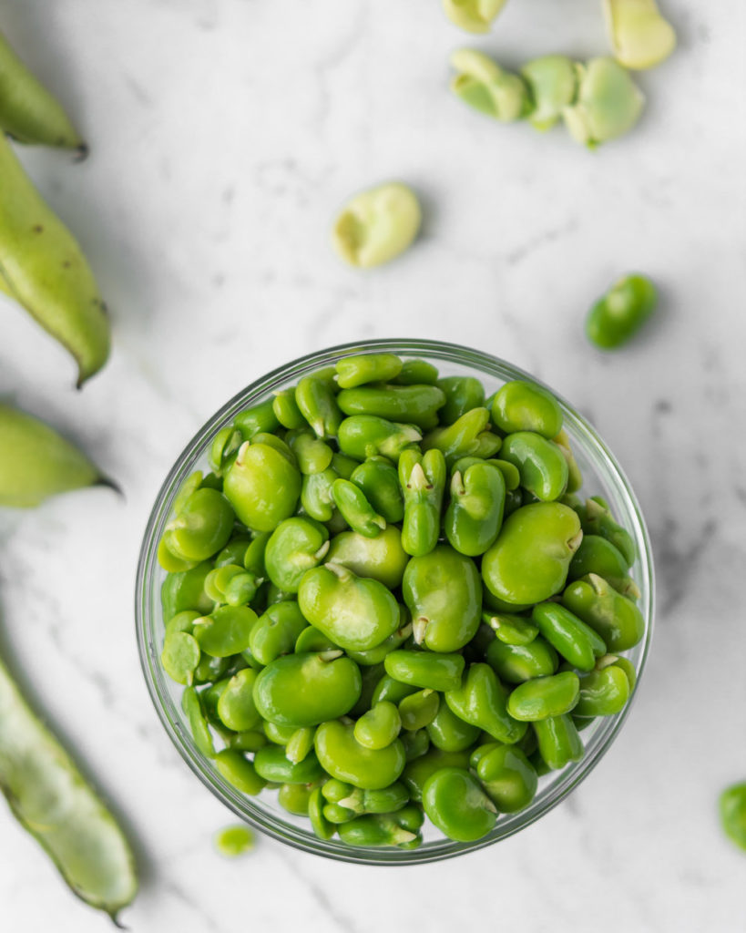 how to prepare fresh fava beans