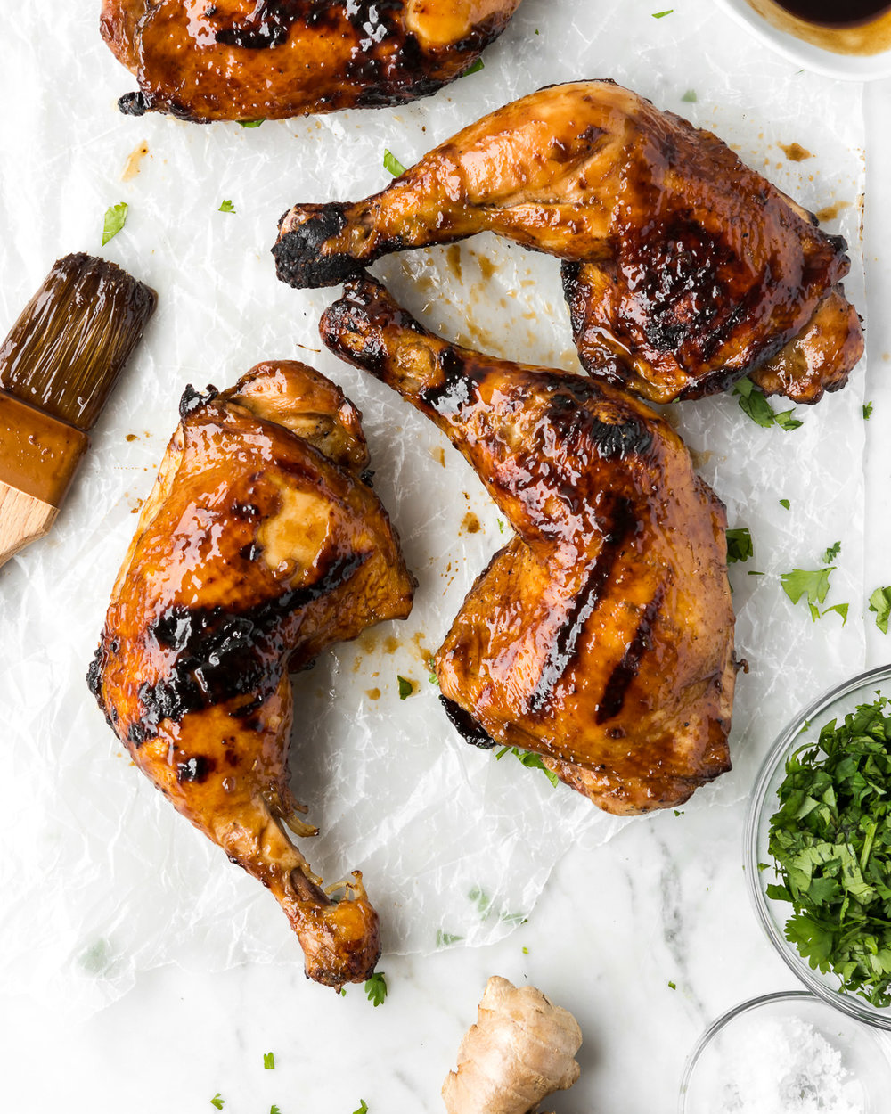 Grilled Tamarind Ginger Chicken Legs With Spice