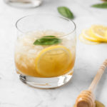 honey basil whiskey sour recipe-- withspice seasonal food blog