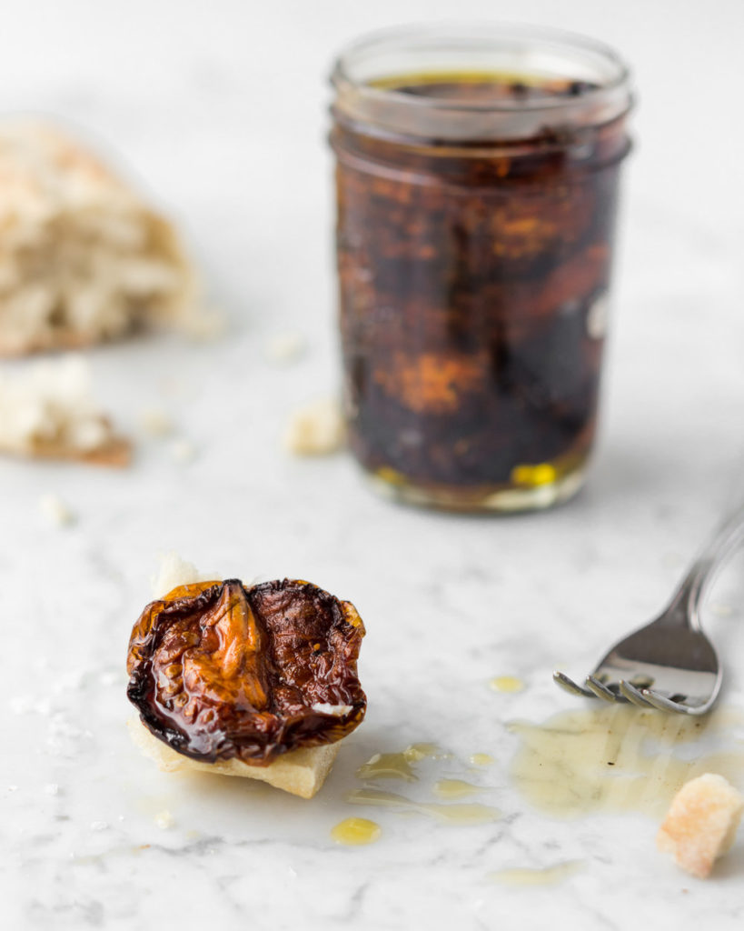 slow oven roasted tomato toasts-- withspice seasonal food blog