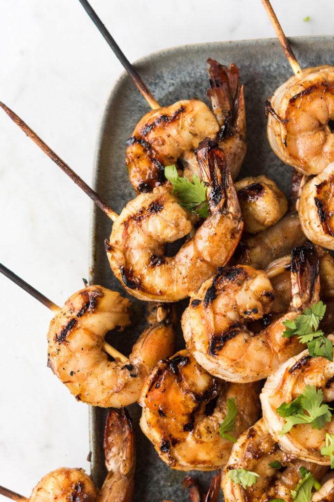 what to serve with grilled shrimp