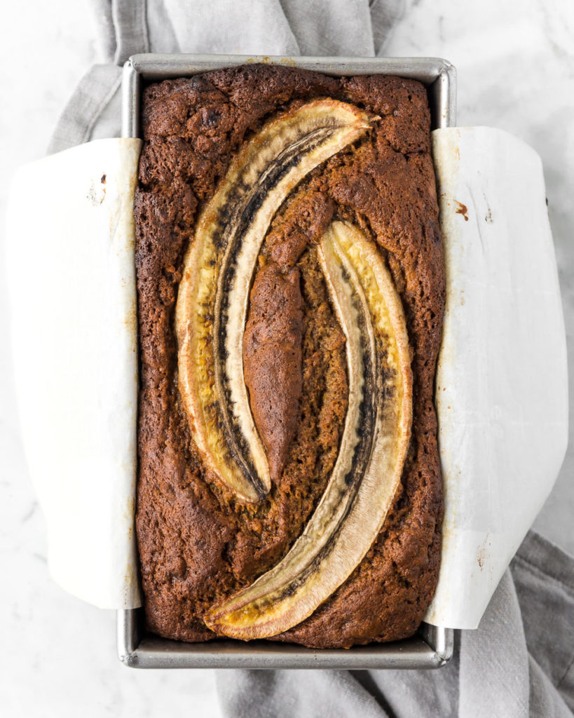 brown butter whole grain spelt banana bread-- withspice seasonal food blog