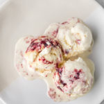 no churn oatmeal ice cream with sour cherry swirl--withspice seasonal food blog