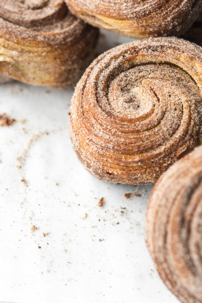 chai spiced cruffins