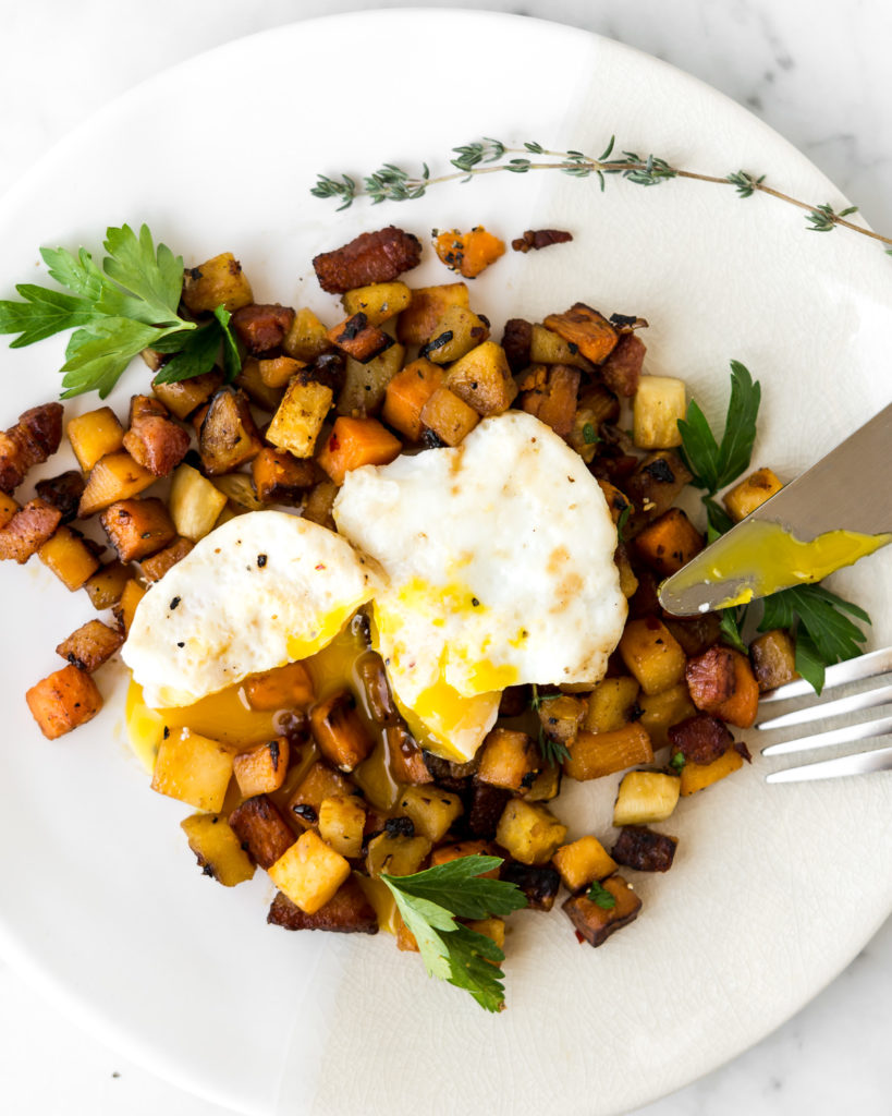 fall root vegetable breakfast hash-- withspice seasonal recipes