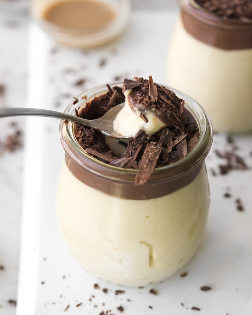 tahini mousse with chocolate ganache recipe-- withspice seasonal recipes