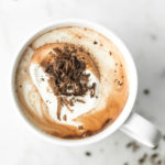 rich hot chocolate recipe with coconut milk and cognac