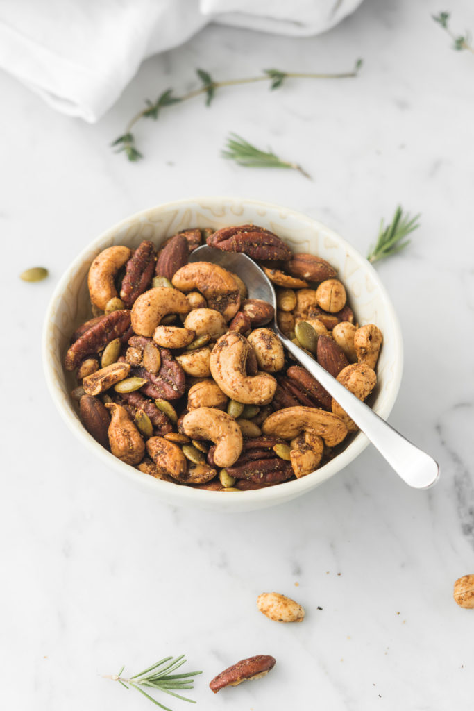 garam masala roasted nuts recipe