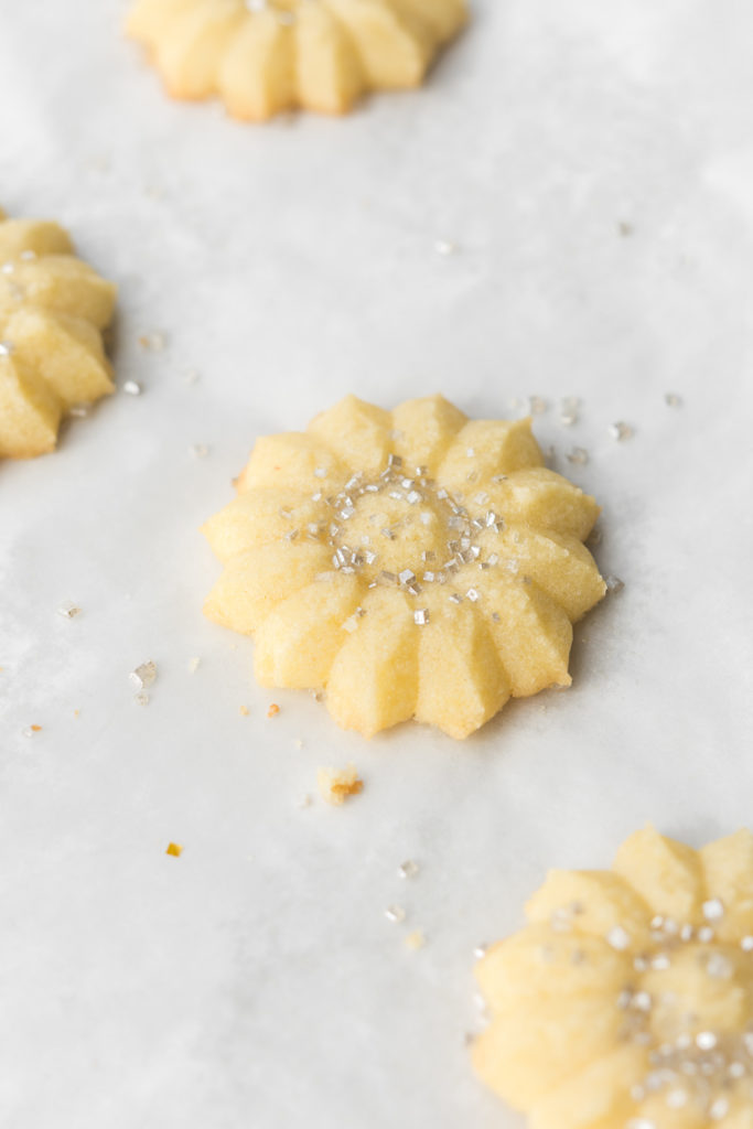 salted butter spritz cookies