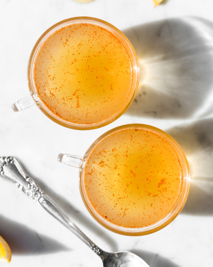 easy ginger hot toddy brandy recipe-- withspice food blog