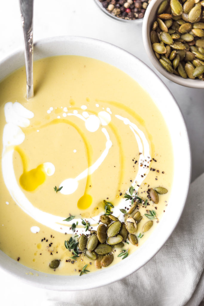 roasted kabocha squash soup recipe