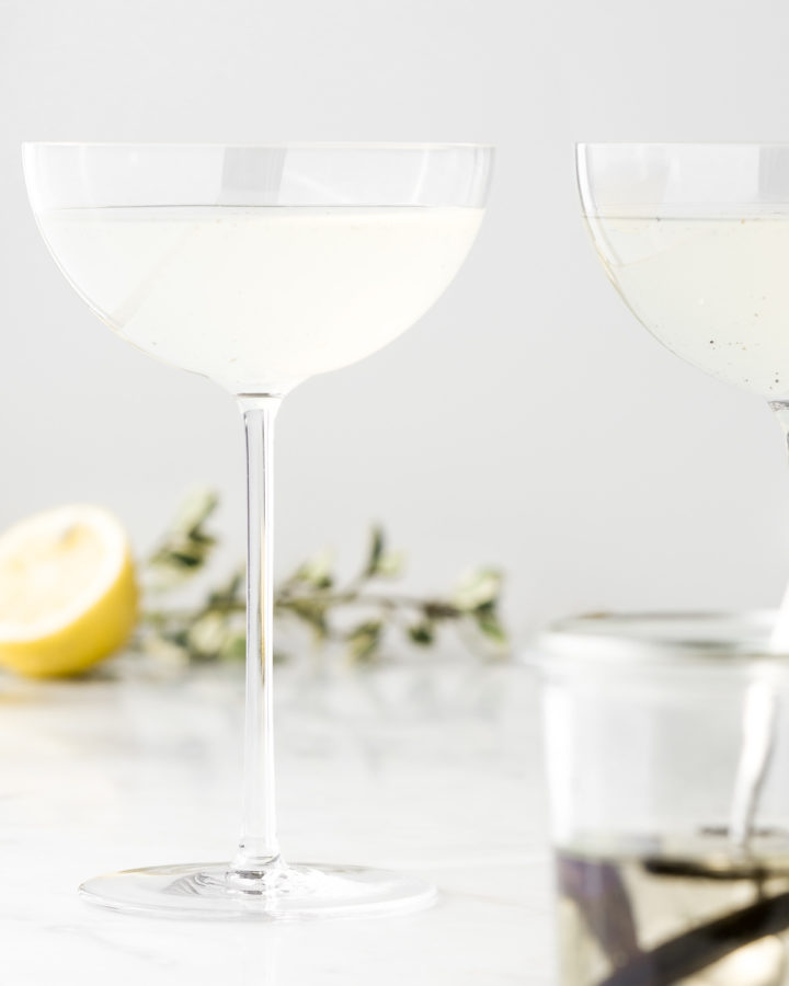 vanilla lemon vodka gimlet