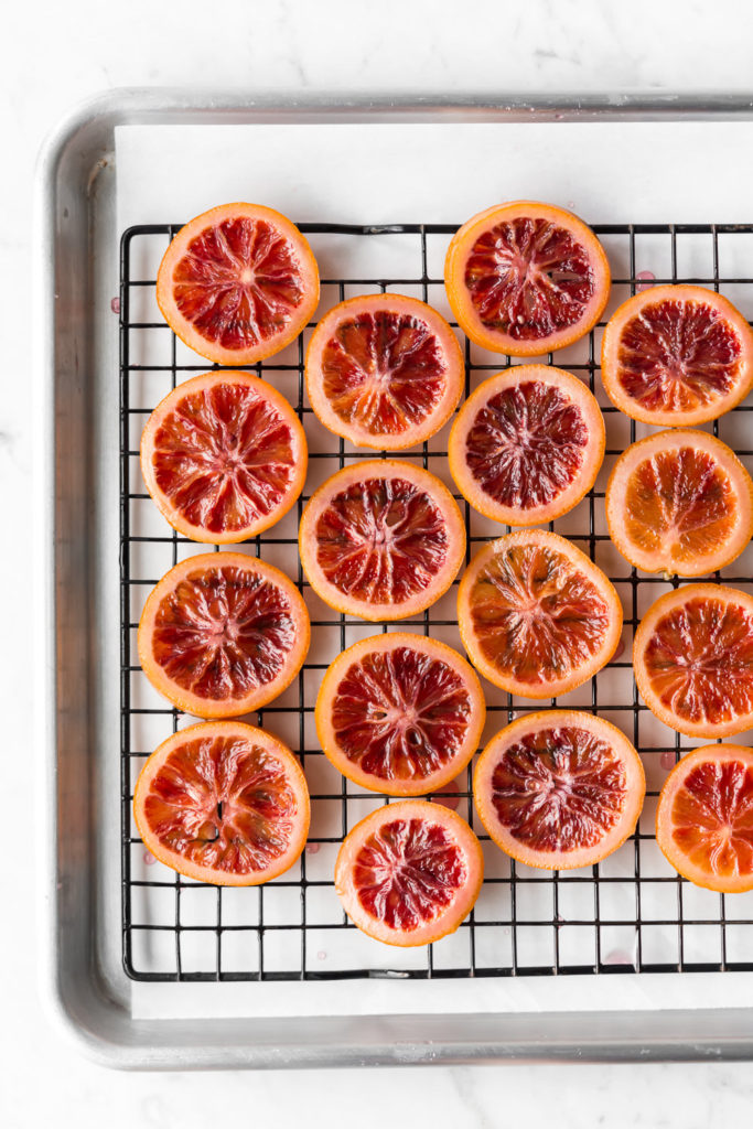 how to make candied blood oranges