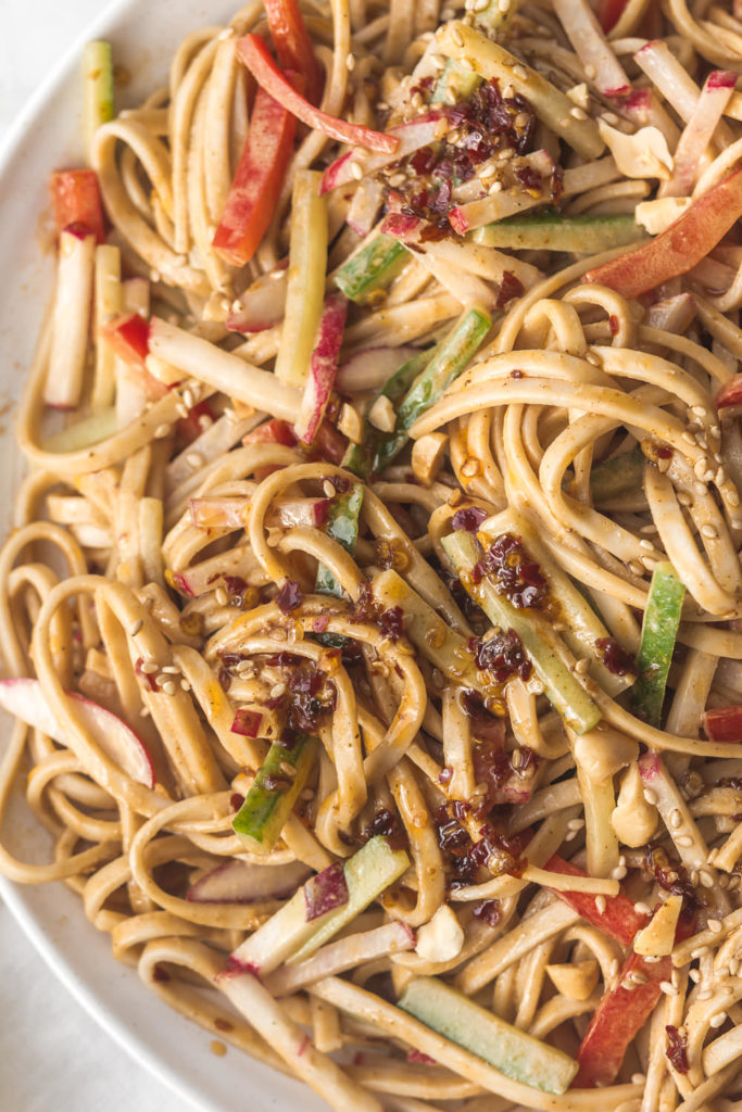 sesame peanut noodles