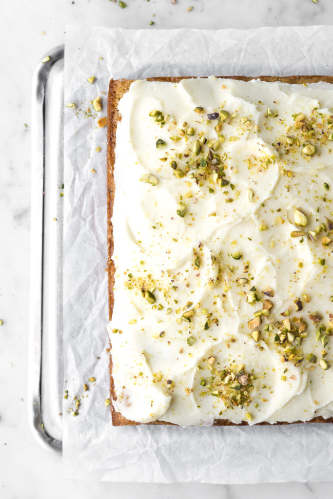 lemon pistachio cake