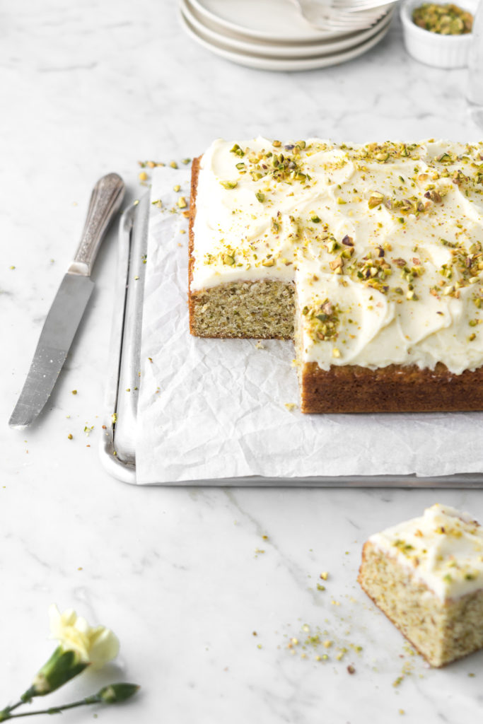 lemon pistachio cake recipe