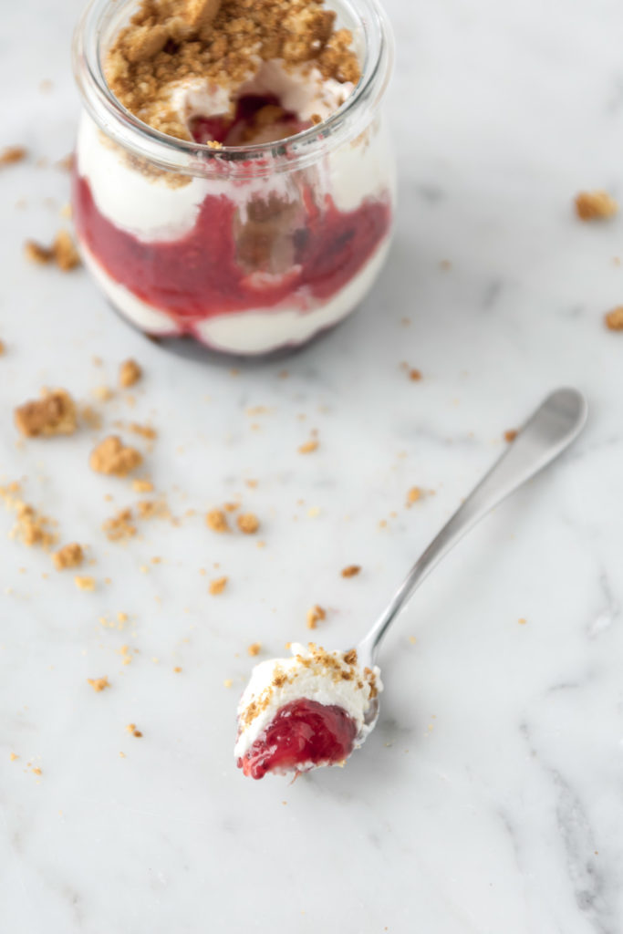 mixed berry dessert for fourth of july