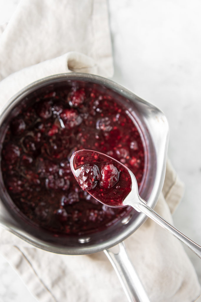 blackberry honey sauce