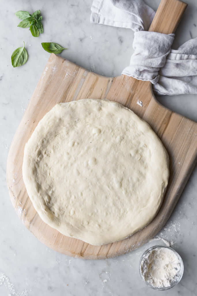 artisan pizza dough without toppings