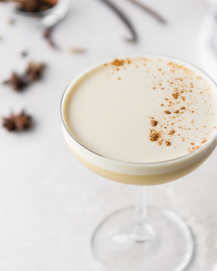 chai whiskey flip recipe