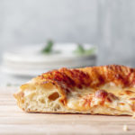 chewy pizza dough recipe with big bubbles in crust