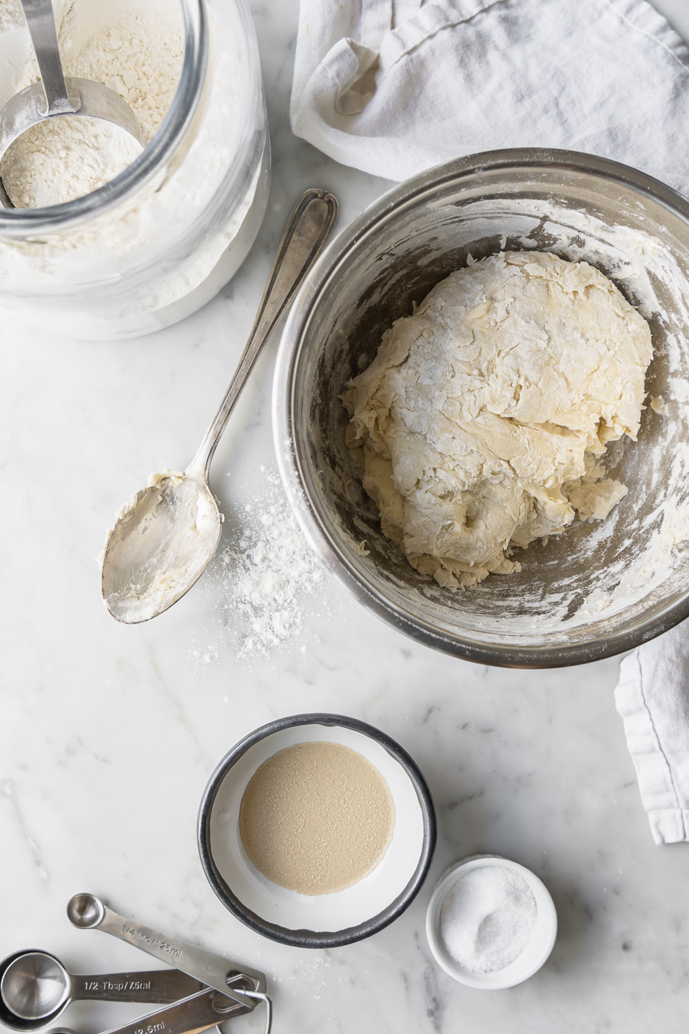 artisan pizza dough crispy, chewy, bubbly crust With Spice