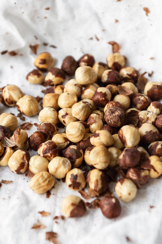 roasted hazelnuts