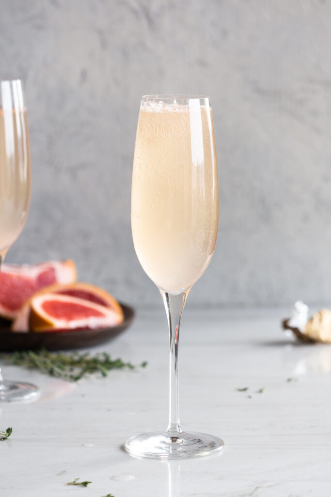 grand marnier grapefruit mimosa