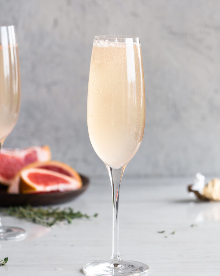 grand marnier grapefruit mimosa