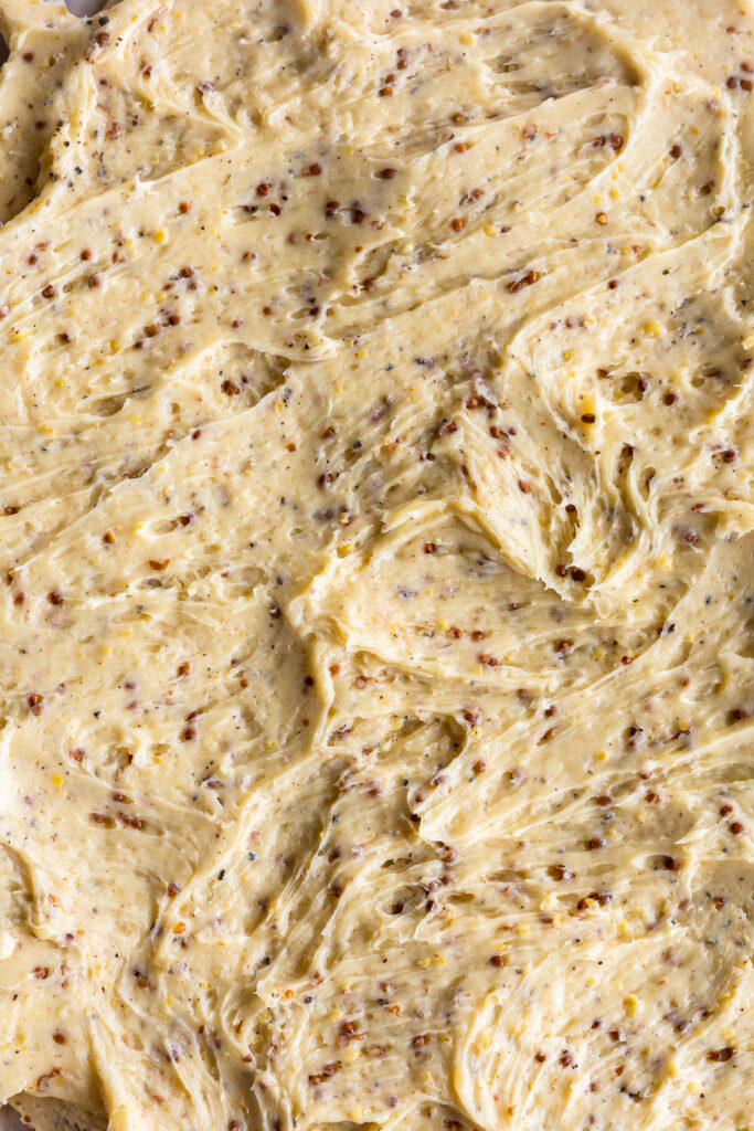 whole grain mustard butter recipe