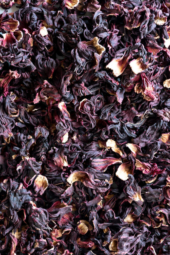 dried hibiscus flowers