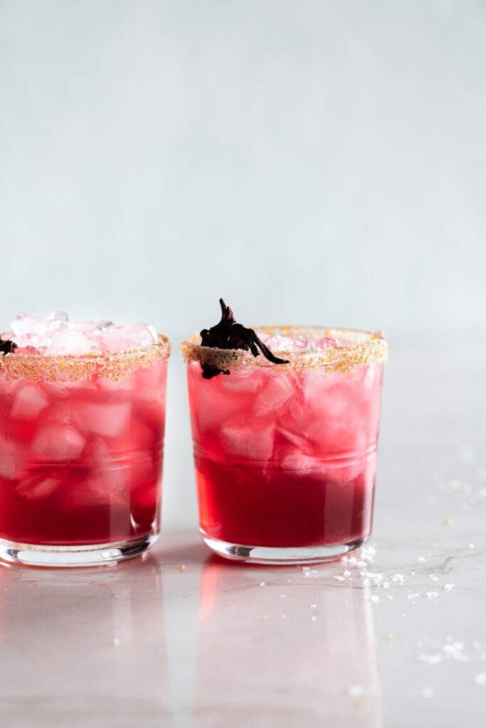 ginger hibiscus margarita