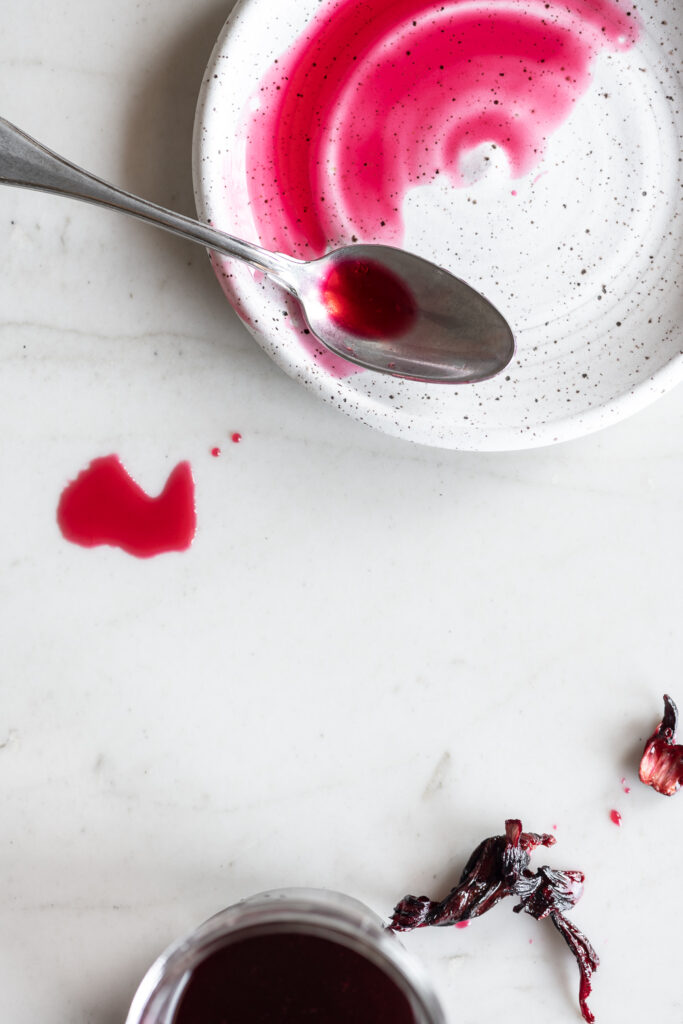 hibiscus simple syrup